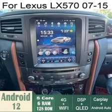Car Android Gps Navigation Wifi 13.6" For Lexus Lx570 07-15 Carpaly Radio 6+128g