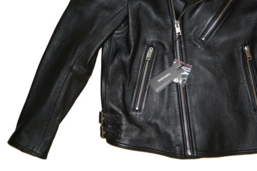 VESTE CUIR DIESEL L-KRAMPIS TAILLE XL 100 % AUTHENTIQUE - Photo 3 sur 6