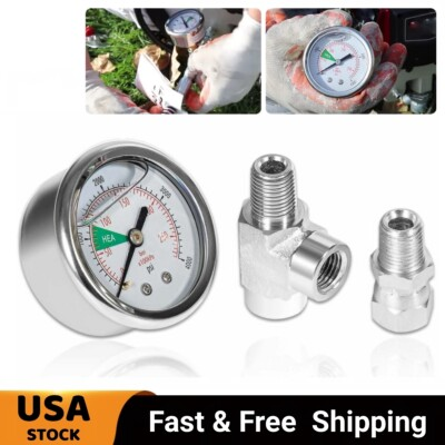 #ad HEA Pressure Gauge for Titan Wagner Airless Paint Sprayer Gauge 0580495 580495 $29.99