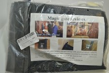 Magic Gate Dog Safety Gate Lightweight Mesh 28 tall by up to 71 Wide