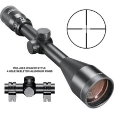 Tasco World Class Rifle Scope 3-9x50mm 1" SFP 30/30 Black with Rings  TWC3950