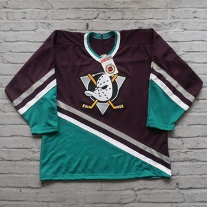 mighty ducks vintage jersey