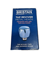 Bristan Tap Reviver (Pair) Metal Heads - 1/2" Chrome R RK MT