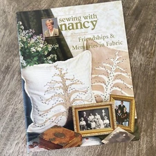 Vtg Sewing with Nancy FRIENDSHIPS & MEMORIES in Fabric #1410 Quilting Pamphlet
