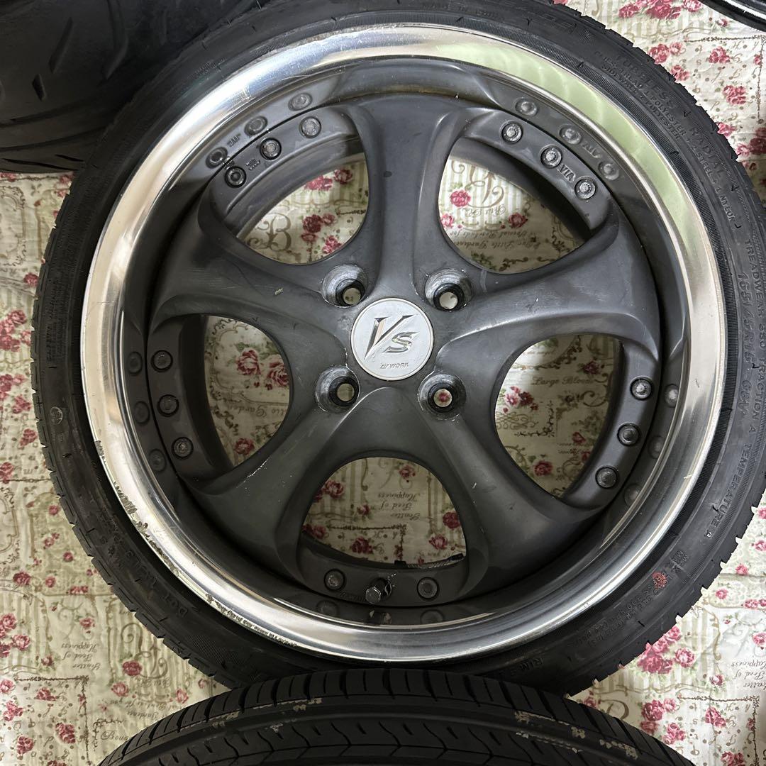 WORK  VSKF  15インチホイール WORK VS-KF 15
