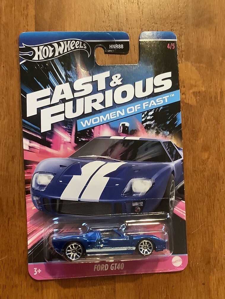 2024 HOT WHEELS FAST & FURIOUS WOMEN OF FAST DIECAST CAR FORD GT40