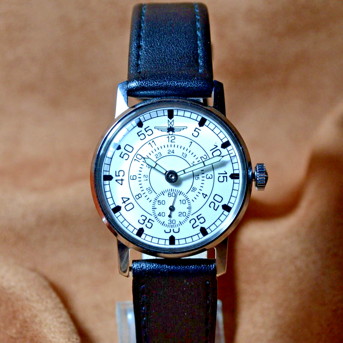 Soviet Vintage WristWatch Pobeda Aviator Vintage Mechanical Watch