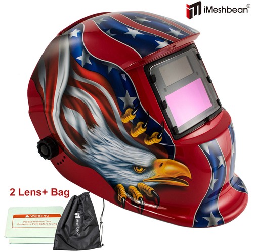 NEW Pro Auto Darkening Welding Helmet Arc Tig mig Grinding Welders Mask Solar - Picture 12 of 155