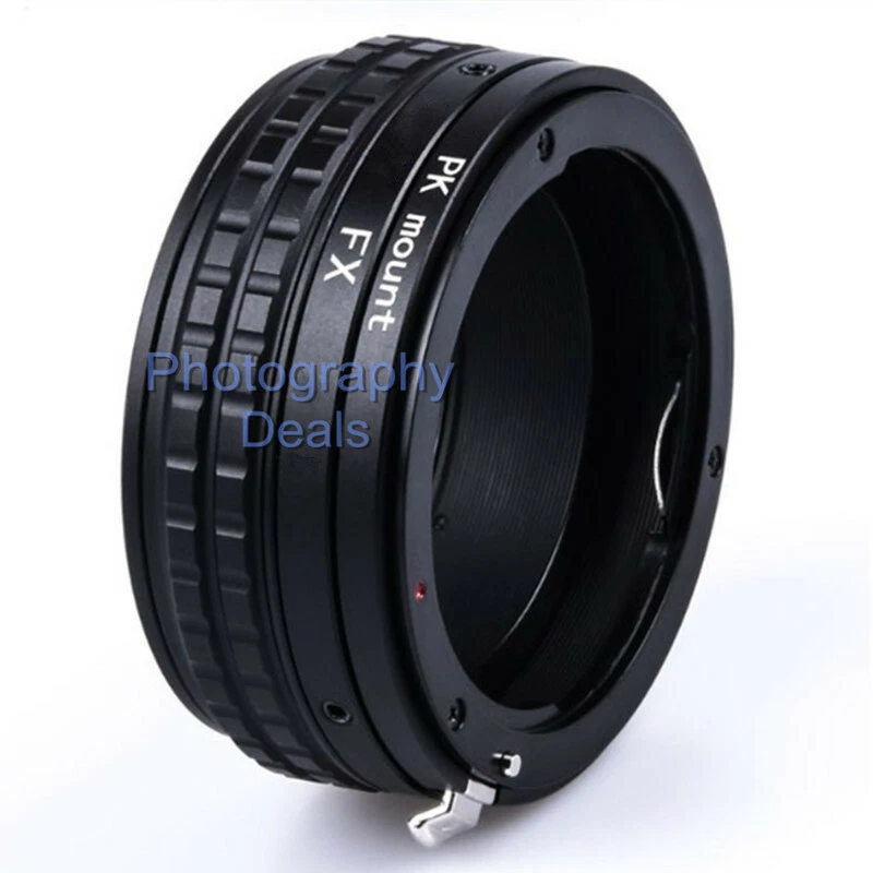26-41mm Adjustable Focus Macro Tube Adapter for Pentax PK Lens to Fuji X Camera - Image 2 of 4