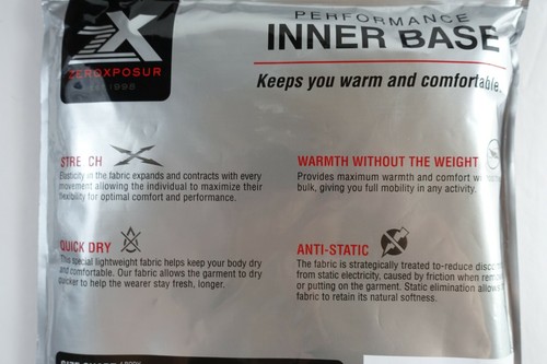 ZeroXposur Baselayer Pants 2XL Trekker Performance Moisture Wicking Antistatic - Picture 6 of 10