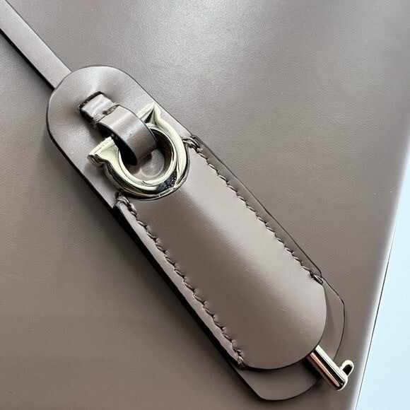 Salvatore Ferragamo Boxyz Top Handle Bag | eBay