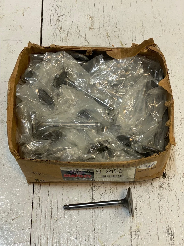 50 Manley Engine Intake Valves fit Ford Merkur 2.9L | S2152B (50 qty) - Image 2 of 4