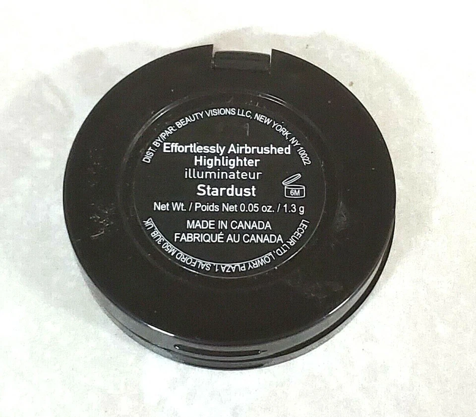 Mally Effortlessly Airbrushed Highlighter ~ 星尘 ~ 0.05 盎司 + 刷子,全新无标签 — 第 3/4 张图片