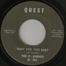 NORTHERN SOUL - C - QUENTS - EASY FOR YOU BABY - QUEST - "HEAR"