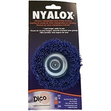 Dico 541-786-21/2 Nyalox Cup Brush 21/2-Inch Blue 240 Grit