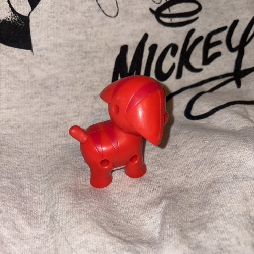 Neopets Red Poogle Figure Toy Burger King 2008 - Picture 3 of 3