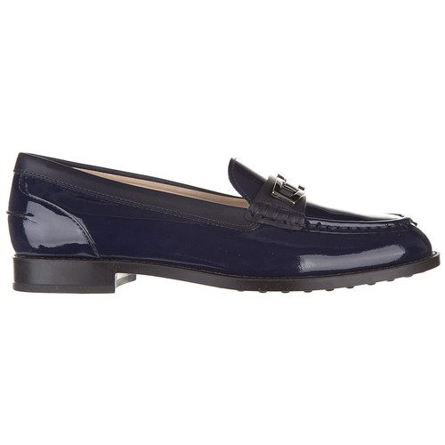 Tod's mocasines Blu piel slip on |