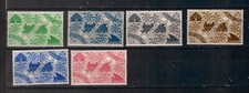 PIM 1795/12 Djibouti( côte de somali) 6 timbres neufs: sujets France Libre