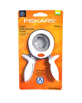 fiskars xl hexagon punch