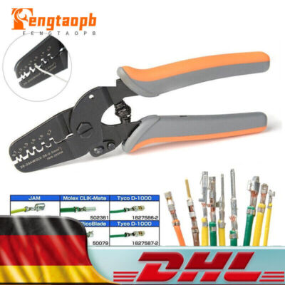 IWS-2820M Mini-Micro-CrimpWerkzeuge Für 0.08-0.5mm² Molex Tyco JST Klemmen DHL