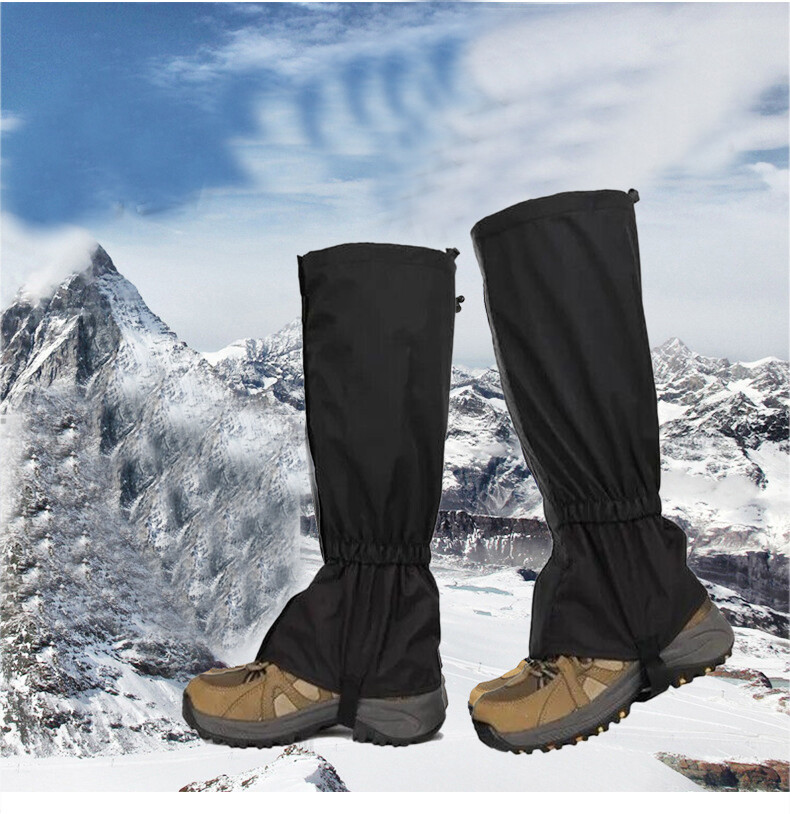 Snowproof Waterproof Leg Gaiters Nylon shoe boot cover up hiking