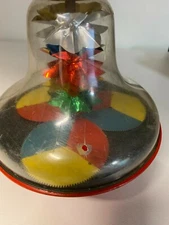 Vintage Magic Col-R-Tone Toy Spinning Top 1950s