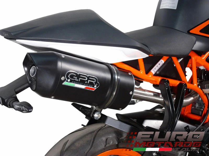KTM RC 125 2014 2016 GPR Furore Nero Terminale Scarico versione