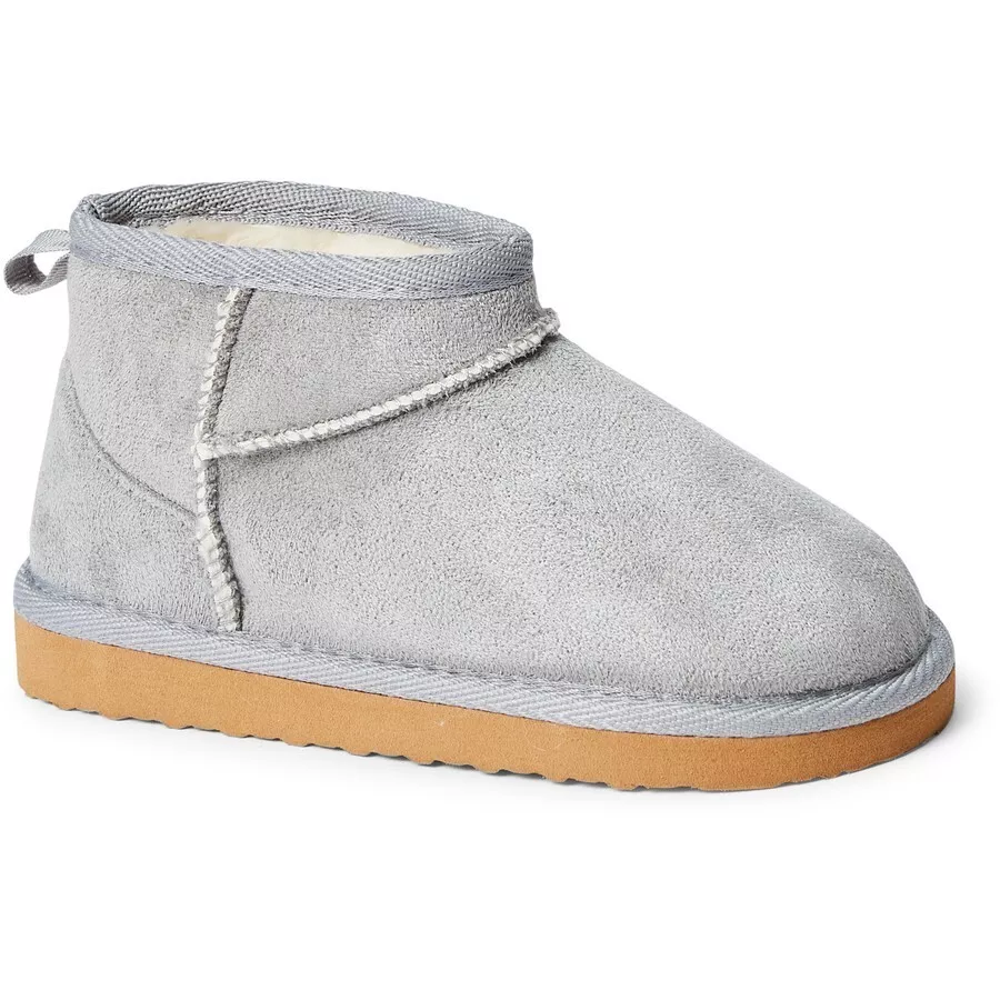 Brilliant Basics Kids Slipper Boots Grey Size 4 eBay