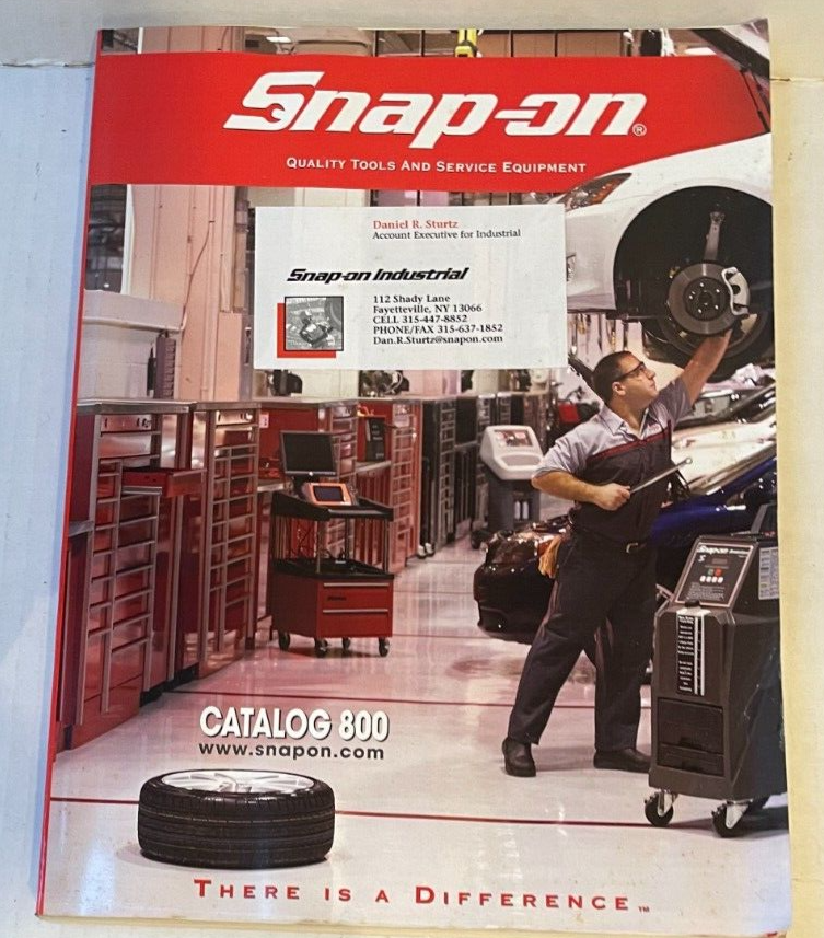 Vintage Snap-On Tools 2006 Catalog Book 800 | eBay