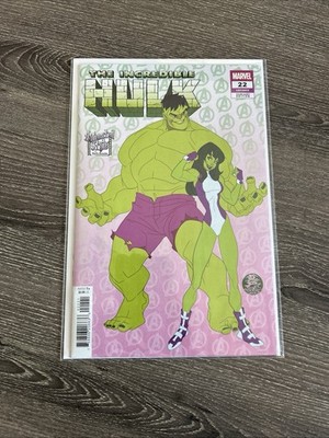 INCREDIBLE HULK #22 MARK BROOKS ANIMATED STYLE VARIANT COVER 2025 Marvel NM