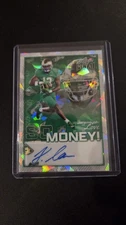 2025 Leaf Metal Jeremiyah Love So Money Auto 3/3 Green Crysrals Notre Dame 