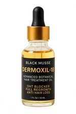 DERMOXIL-18 Hair Growth Oil Serum | DHT Blocker 18 Organic Oils | Stop Hair Loss
