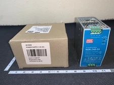 NDR-240-24V 10A Industrial DIN Rail Power Supply 240W Input 100V-240V Output 24V