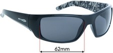 SFx Replacement Sunglass Lenses fits Arnette Hot Shot AN4182 - 62mm Wide