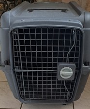 AniOne Hunde/Katzen-Transportbox grau