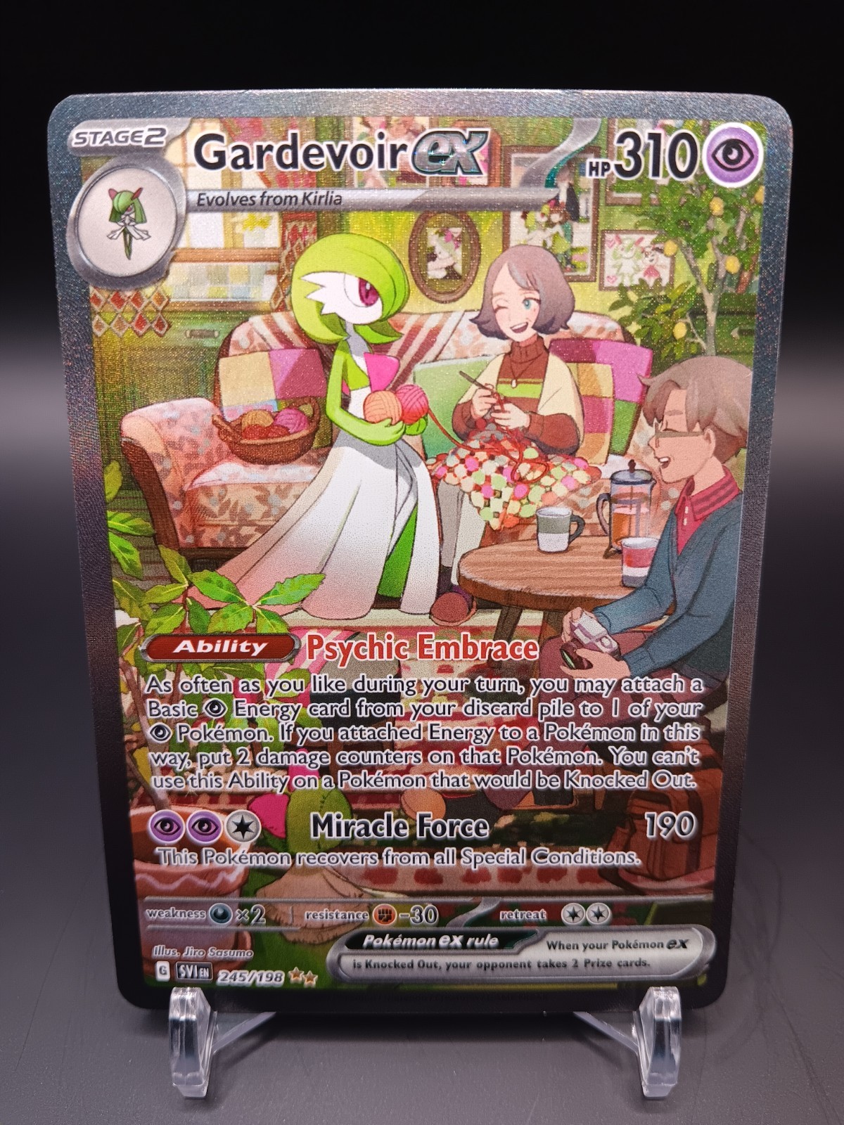Gardevoir ex 245/198 Scarlet & Violet Base Set Special Illustration Rare