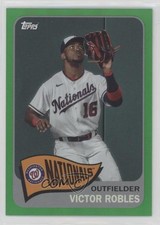 2023 Topps Archives 1965 Topps Green Foil 44/99 Victor Robles #107 0q3