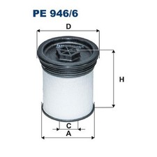 Kraftstofffilter für Jeep Cherokee KK KL Grand WK2 WK | 24535599