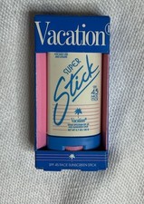 Lot of 2 Vacation Super Stick Face - SPF 45 Face Stick Sunscreen 0.7 oz Exp 2028