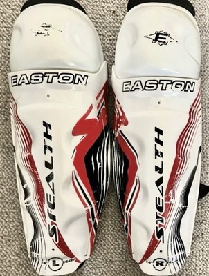 Easton Stealth S3 14  Shin Pads Senior Hockey EUC