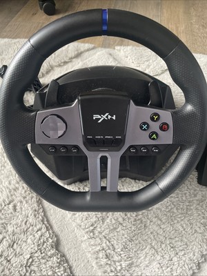 PXN V9 Gen2 Gaming Steering Wheel with Pedals and Shifter for PC, PS3, PS4, Xbox