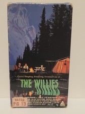 The Willies VHS Horror 1990 Sean Austin Tested Prism/Turner Purple Slipcover