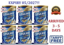 6 latas Abbott Ensure Gold leche en polvo sabor trigo 800 g - ¡Sin aranceles EE. UU.!!