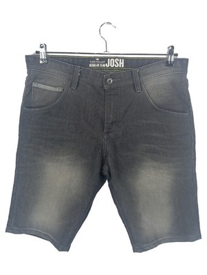 Tom Tailor JOSH Herren Jeans Shorts Grau W33 Regular Slim Casual
