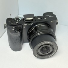Sony Alpha a6500 24.2MP Mirrorless Digital Camera 16-50mm Lens 90 New