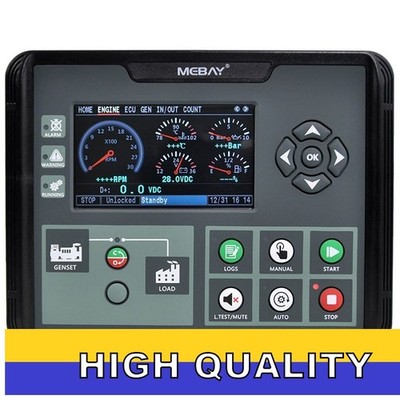 MEBAY DC60DR MK2 Generator Controller Genset Controller with RS485 Port id89