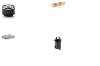 Inspektionspaket Filtersatz XL MANN-FILTER Filtereinsatz Anschraubfilter M20x1.5