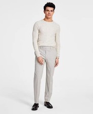 Calvin Klein Men's Slim Performance Dress Tan Pants 38 X 29 NEW 95 JMROPJSY0872