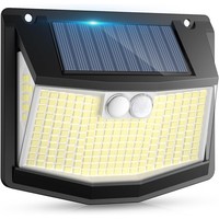 Solarlampe AußEn Bewegungsmelder 1 StüCk 248 LED IP65 Wandleuchte Garten