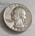 1956-P Washington Quarter 90% Silver #4